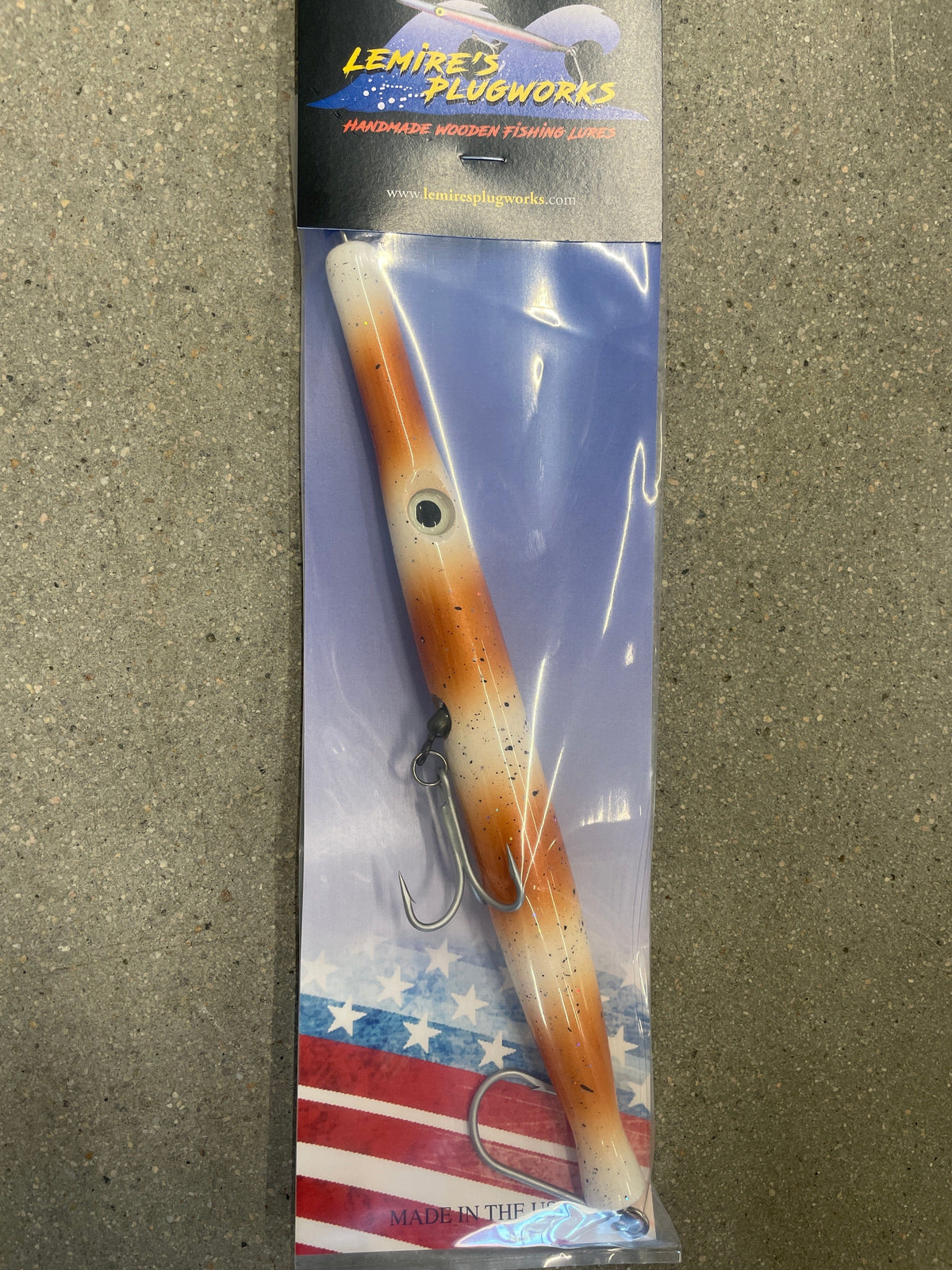 Lemire's Plugworks Senior Needlefish Banded Squid