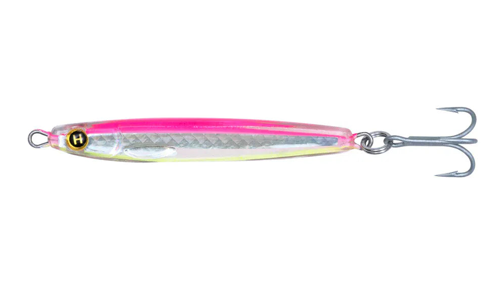 clear epoxy fishing lures on amazon Bay StateTackle Resin Jig Lure (2 inch / 0.5 Ounce) Comes rigged with a VMC 4x Permasteel Treble resin