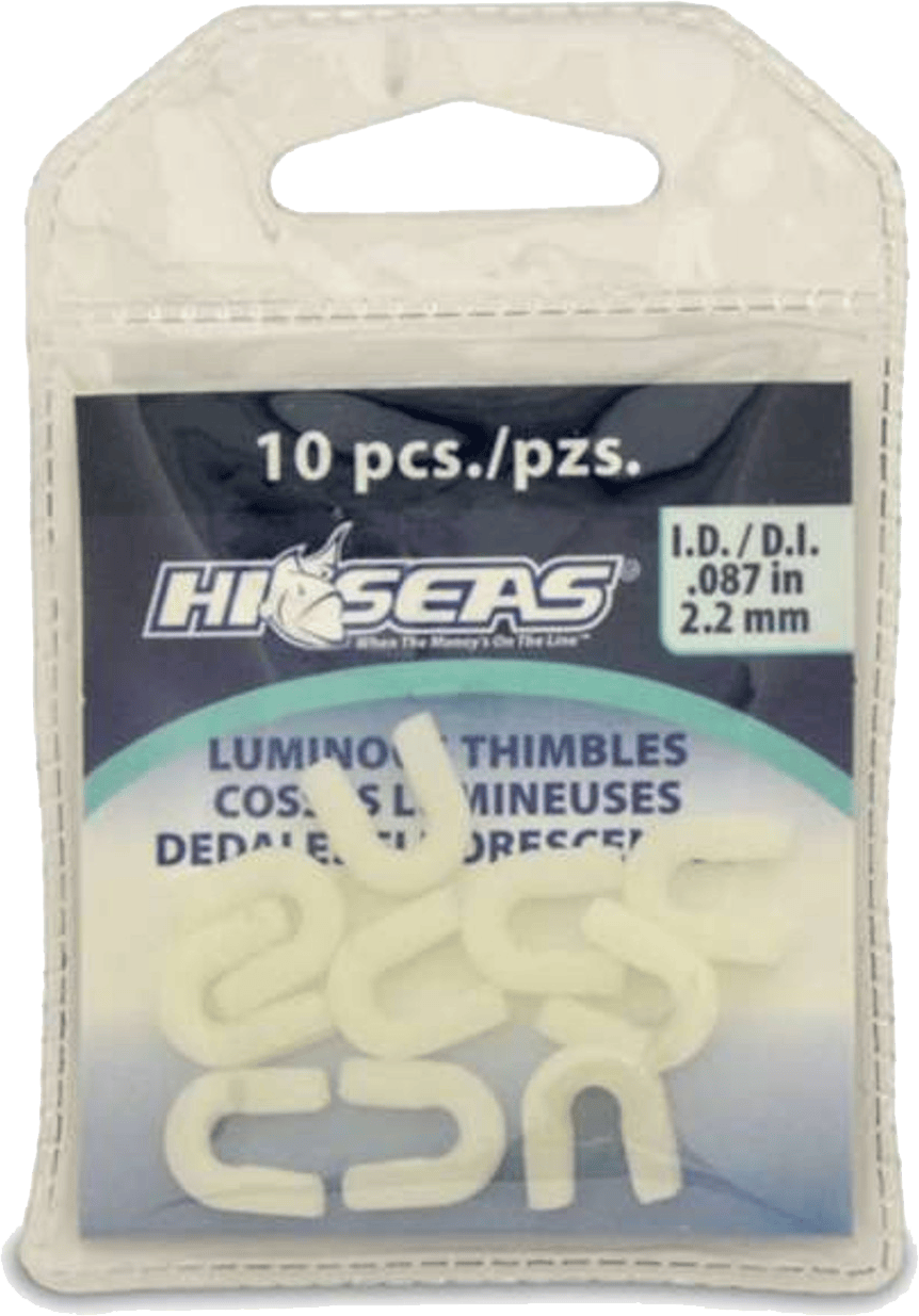 Hi-Seas Luminous Plastic Thimbles Luminous - 10 Pack
