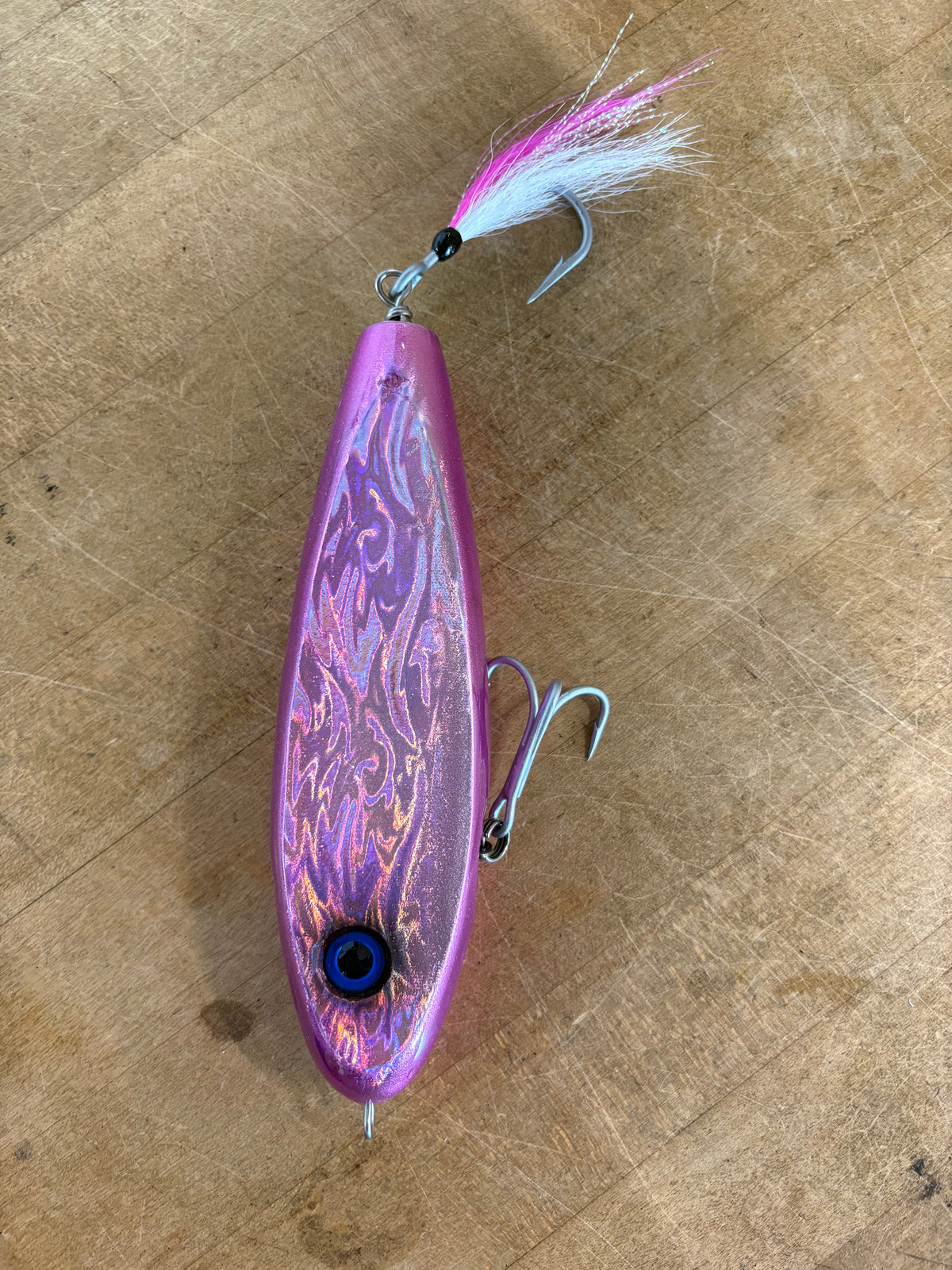 Lemire's Plugworks Glider 6.5" 4.5oz / Pink Foil