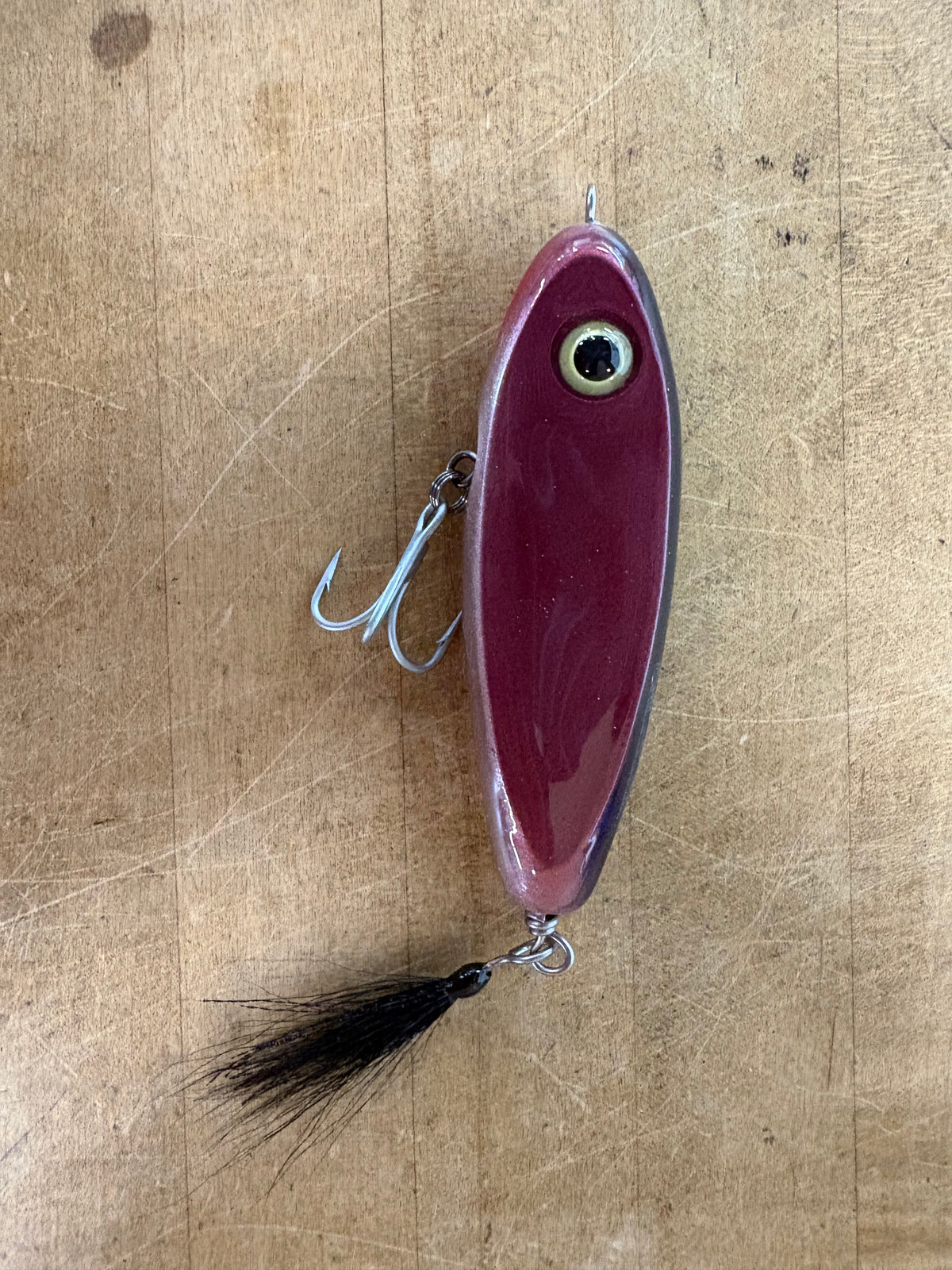 Lemire's Plugworks Glider 4.5" 2 3/8oz / Black Cherry