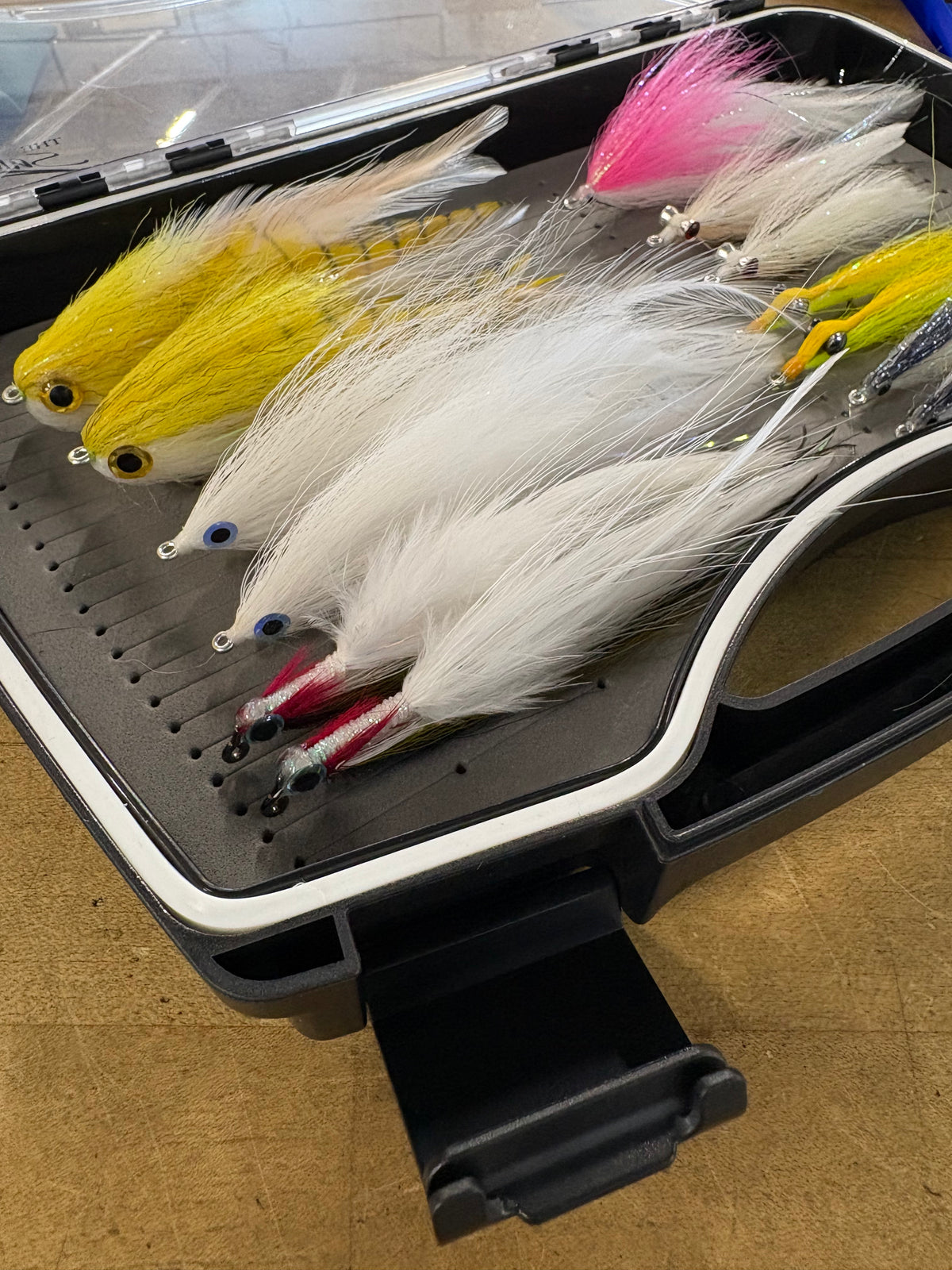 SWE Bass and Bluefish Fly Selection