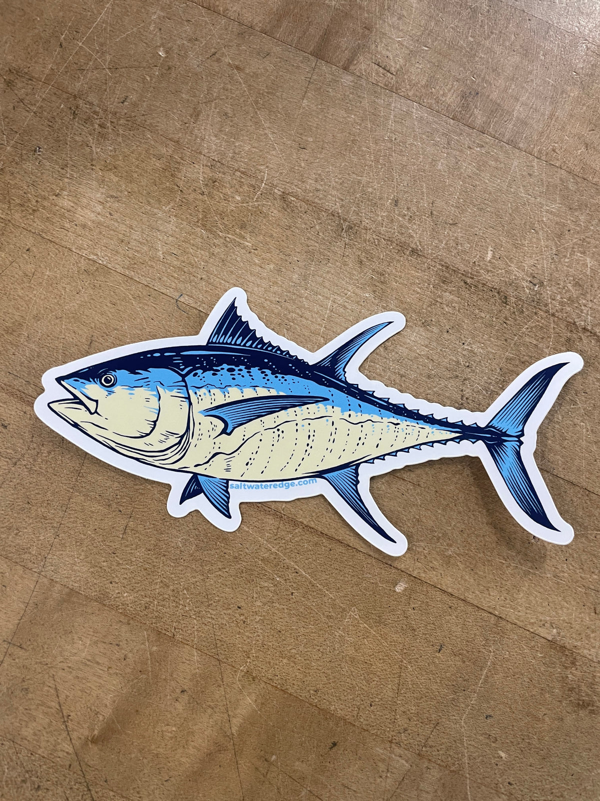 Saltwater Edge Stickers Bluefin