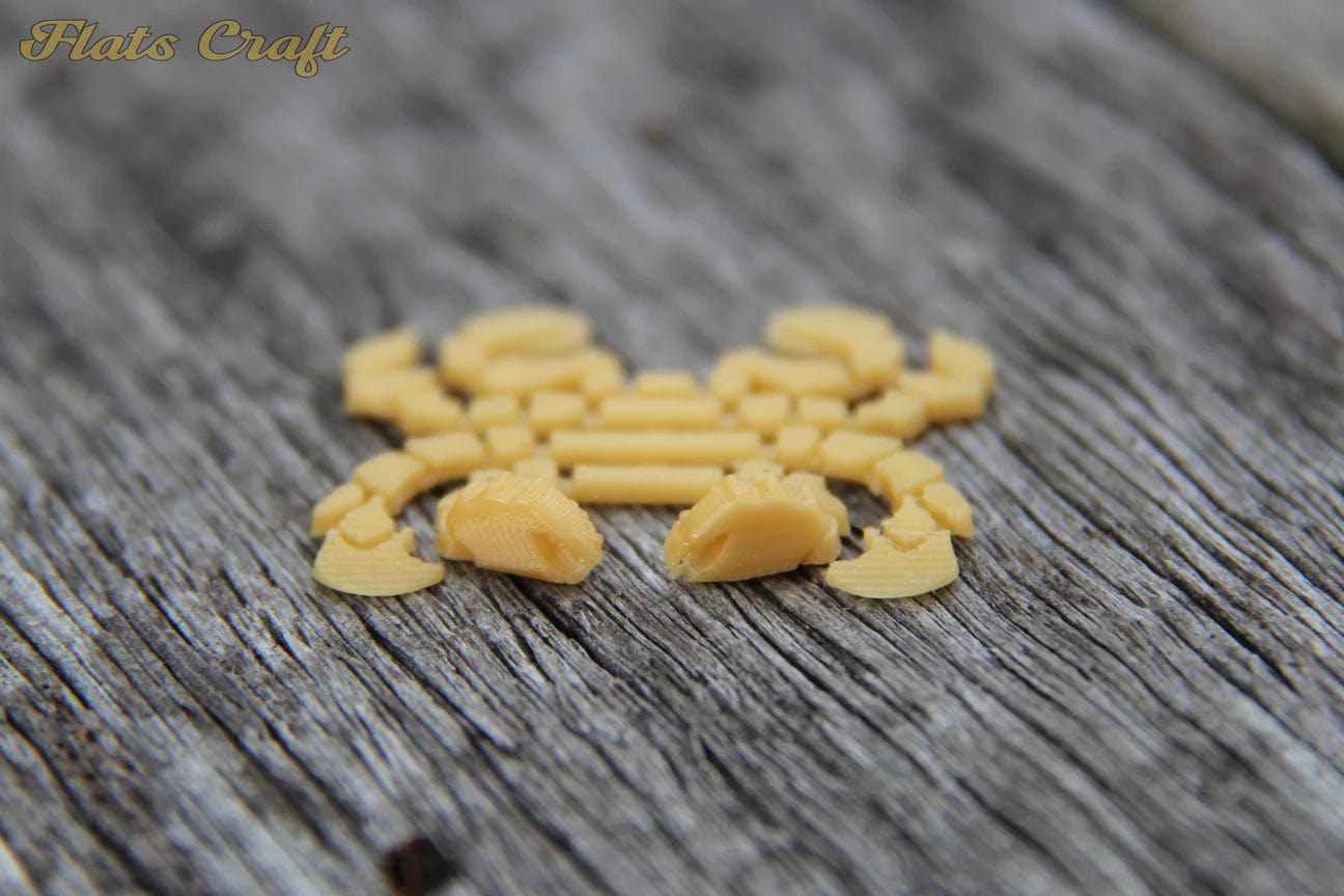 Flats Craft Standing Moon Crab Legs