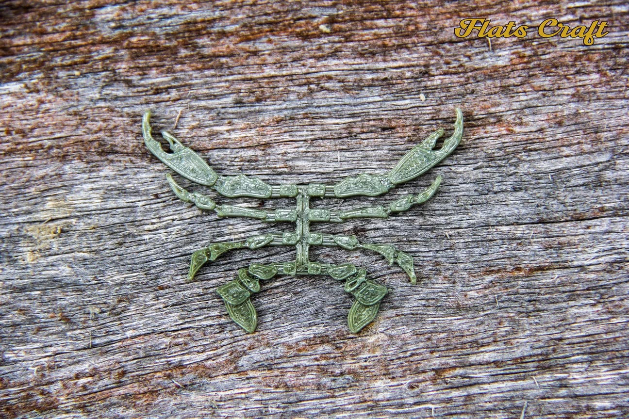 Flats Craft The Mandaclawrian Crab Legs Small / Natural