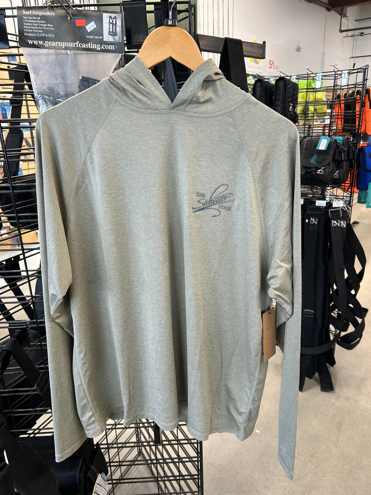 Saltwater Edge Breakwater Performance Shirt Moss / S