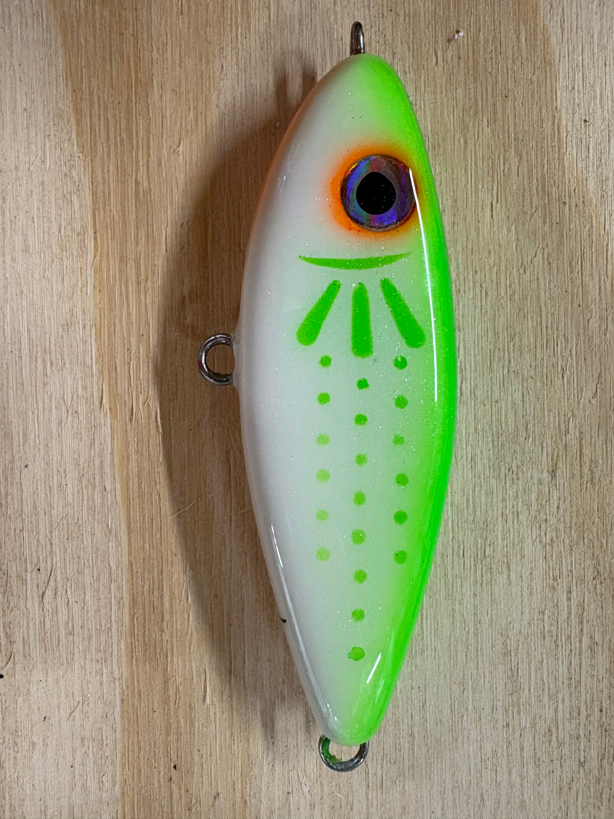 Stryker's Customs Glidebaits 3.5" - 1.5oz / Nuclear Chicken Scratch