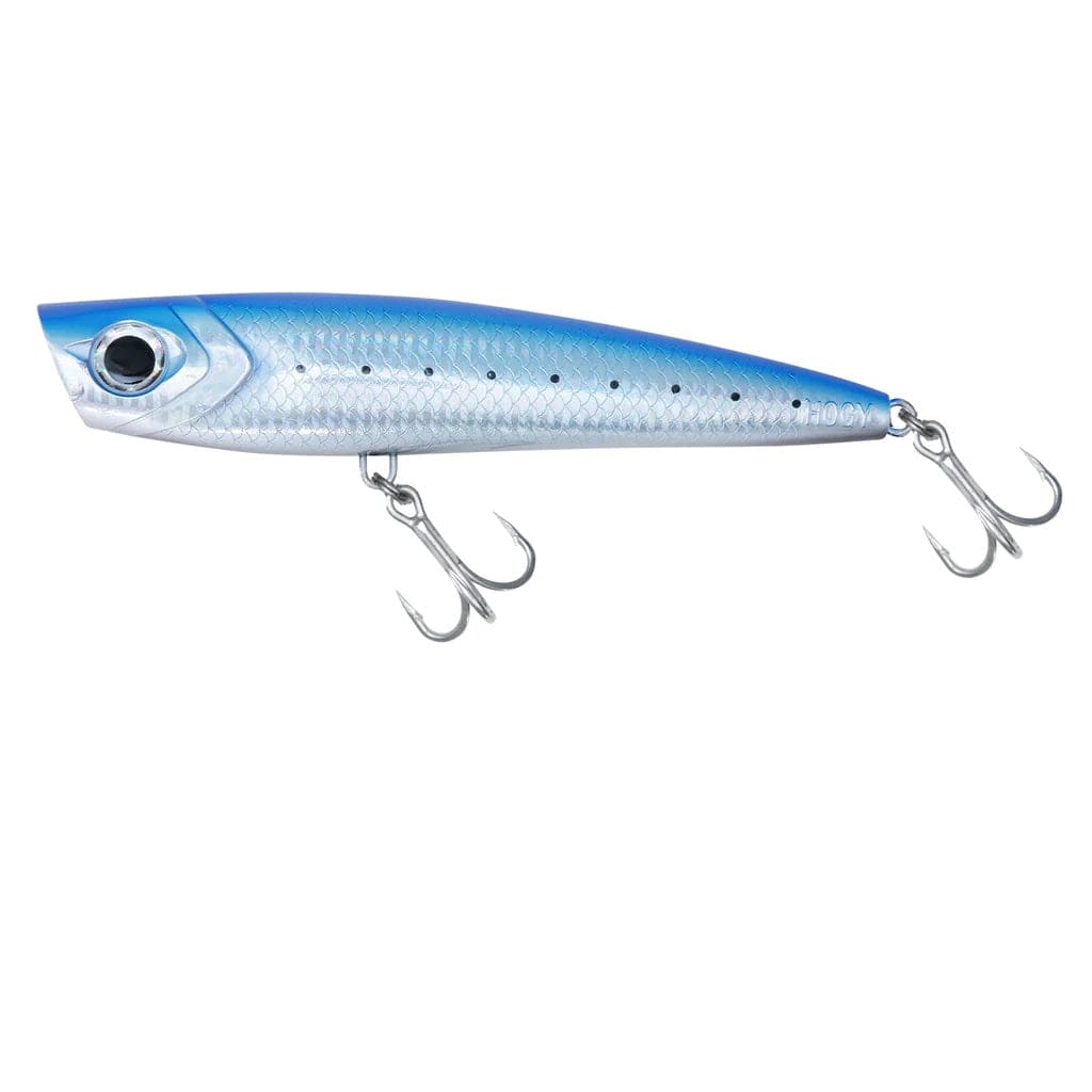 fishing dock bluefish snapper popper lure Charter Grade Popper: 3.5oz - 7inch (Tuna Rigged)