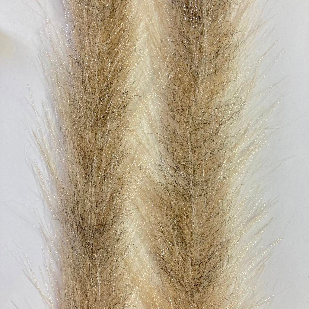 Mimic Faux Feather Brush 1&quot; / Bronzeback