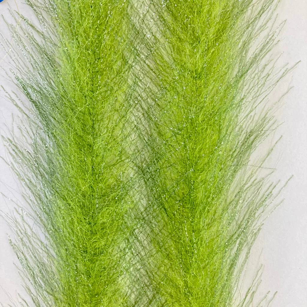 Mimic Faux Feather Brush 1&quot; / Olive