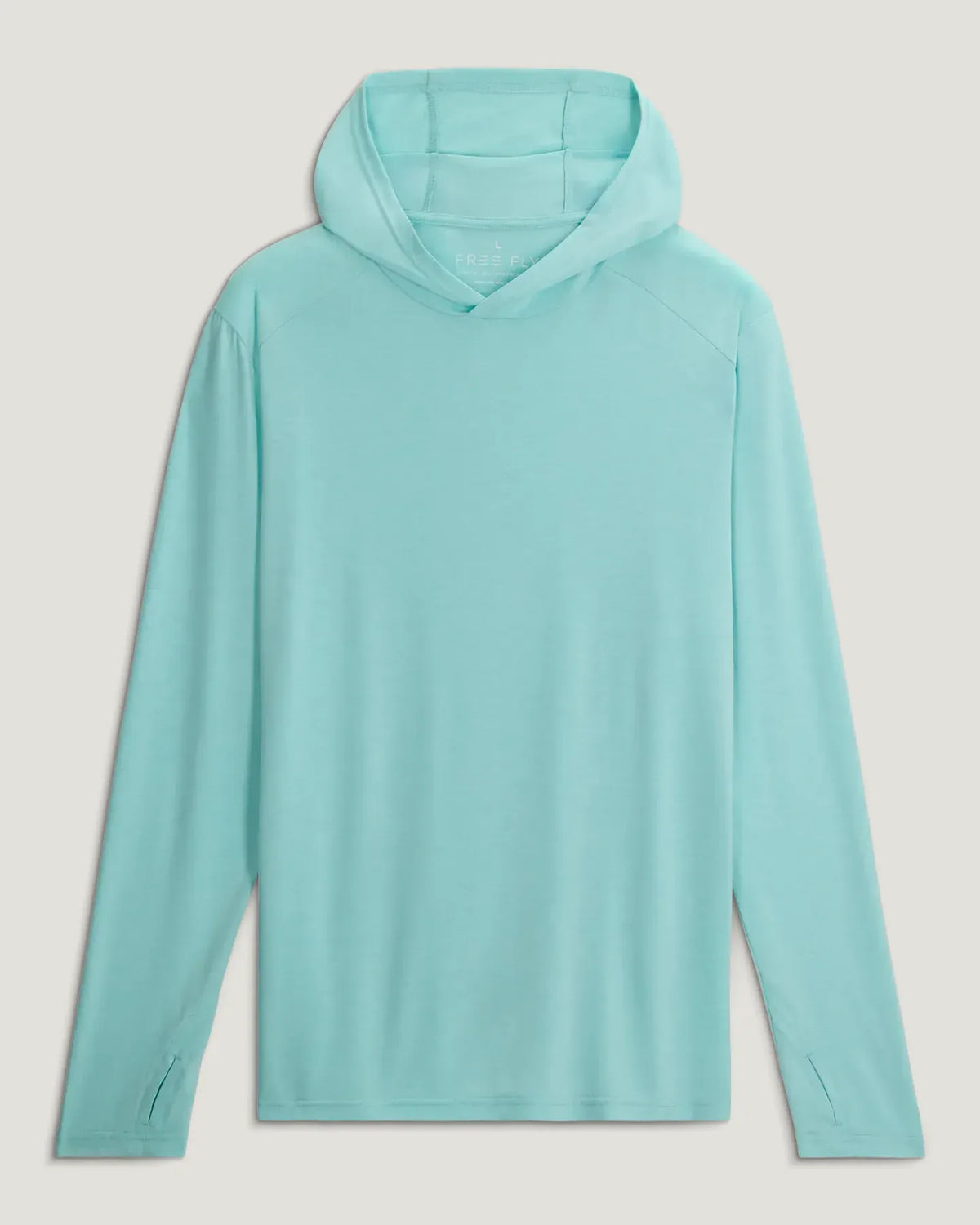 Free Fly Bamboo Shade Hoody M / Heather Bahama Blue