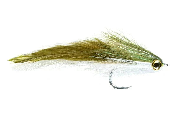 Shaughnessy's Nyacca Baitfish 2/0 / Olive/White