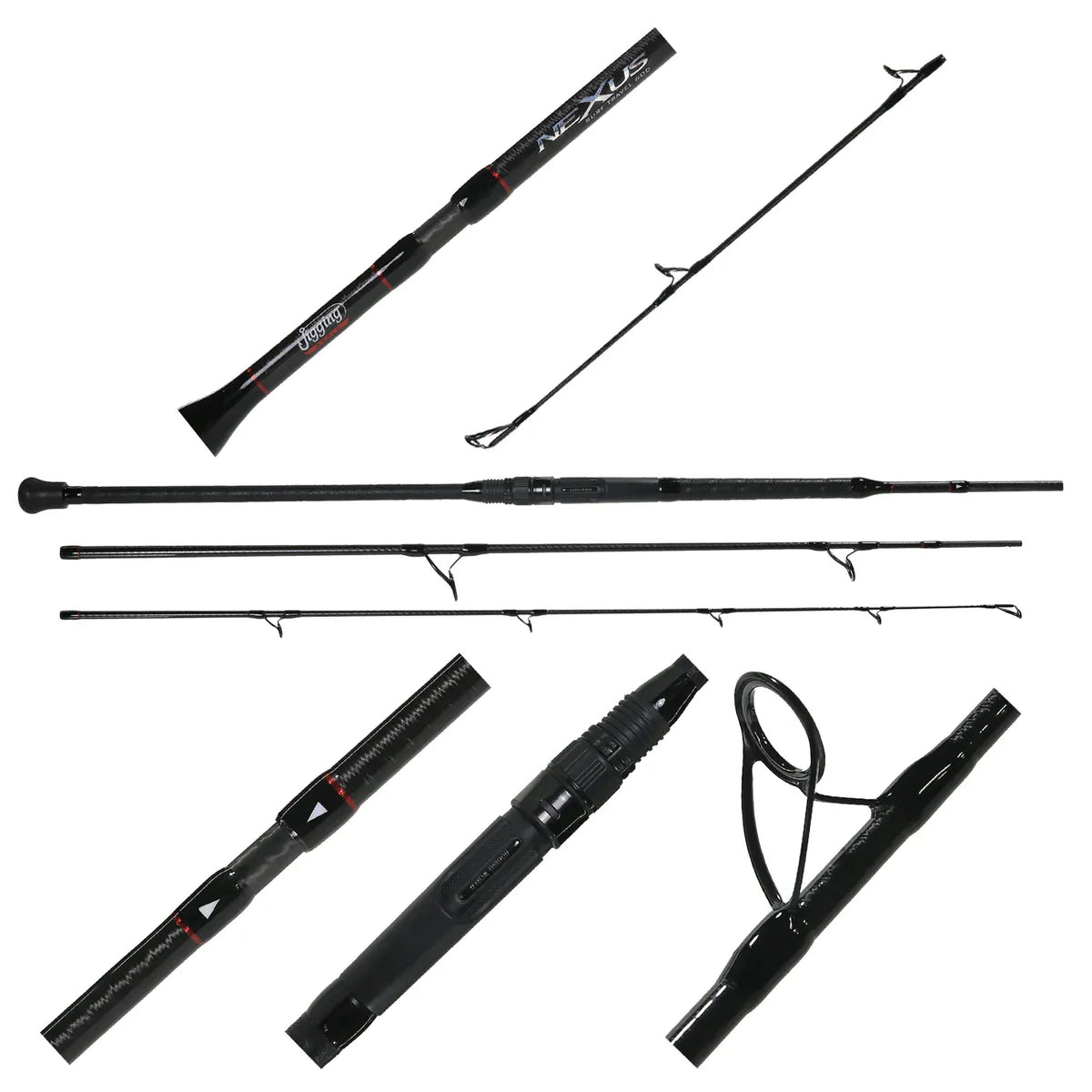 Jigging World Nexus 2.0 Surf Travel Rods JW-NEXS803S-M