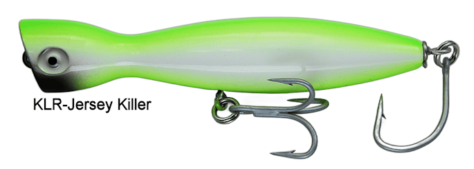 Super Strike Little Neck Poppers 2 3/8 oz / Jersey Killer