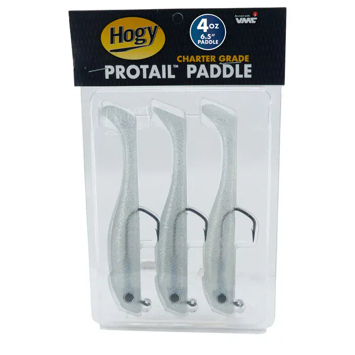 Hogy Protail Paddle Guide Pack: 6.5" 4oz (3pc) Ghost