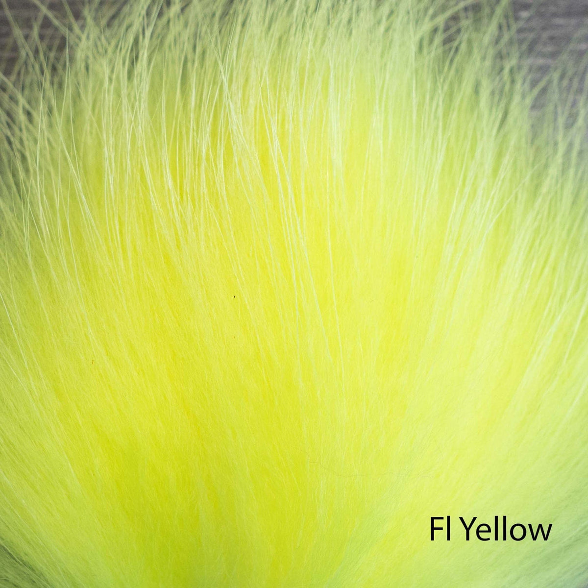 Finn Racoon Hair Fluorescent Yellow