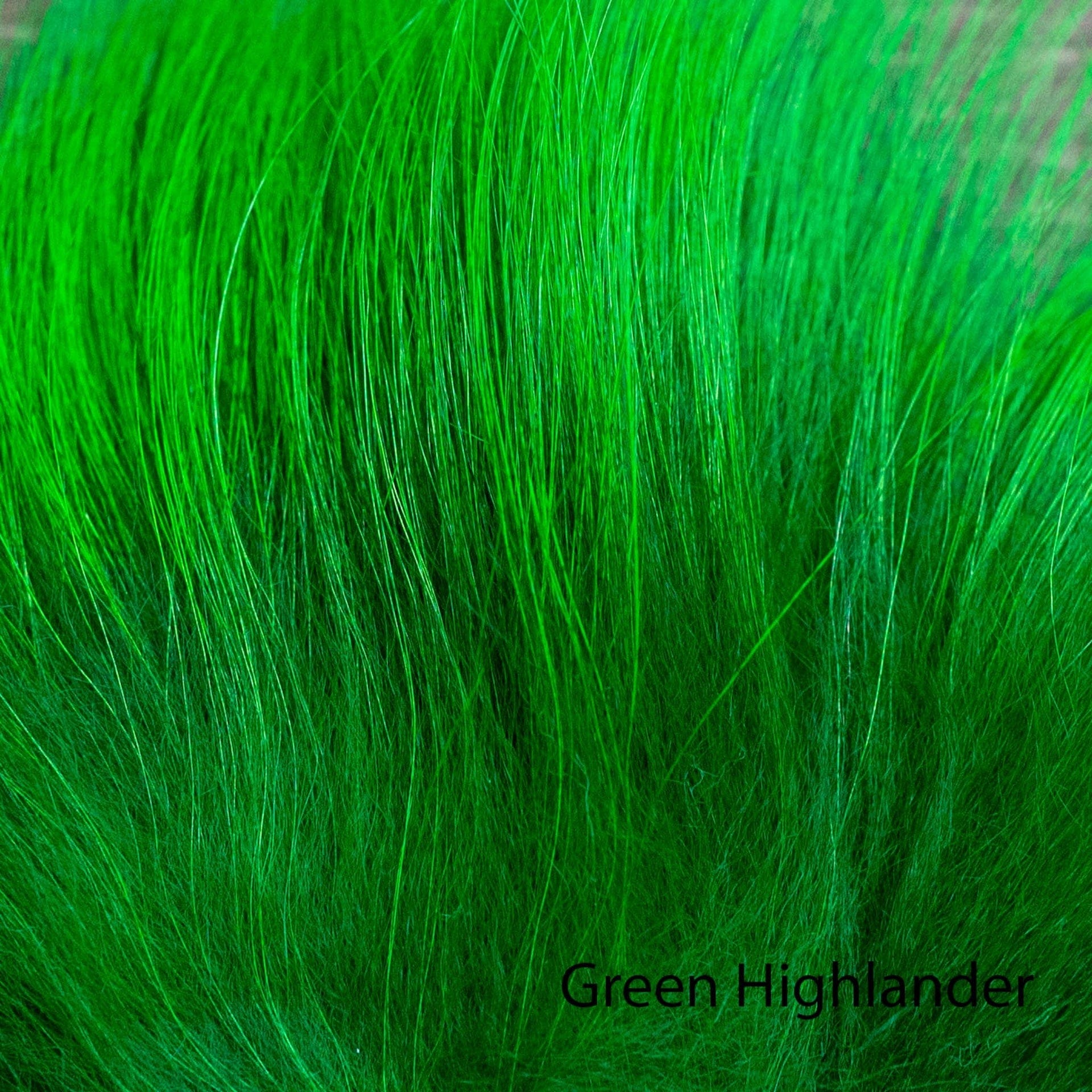 Finn Racoon Hair Green Highlander