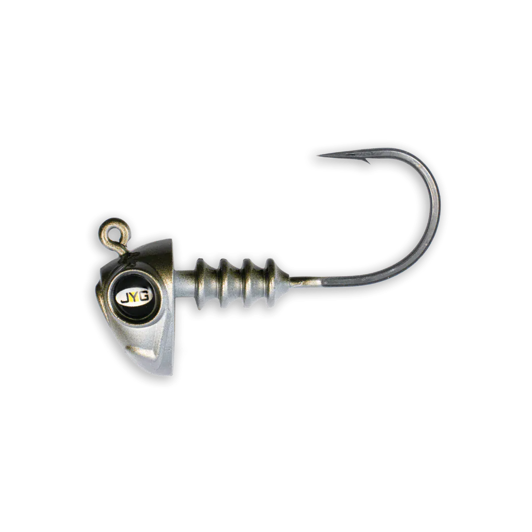 JYG Pro Chubby Jig Head 3in 1/4oz 3PK / Dirty Dinero