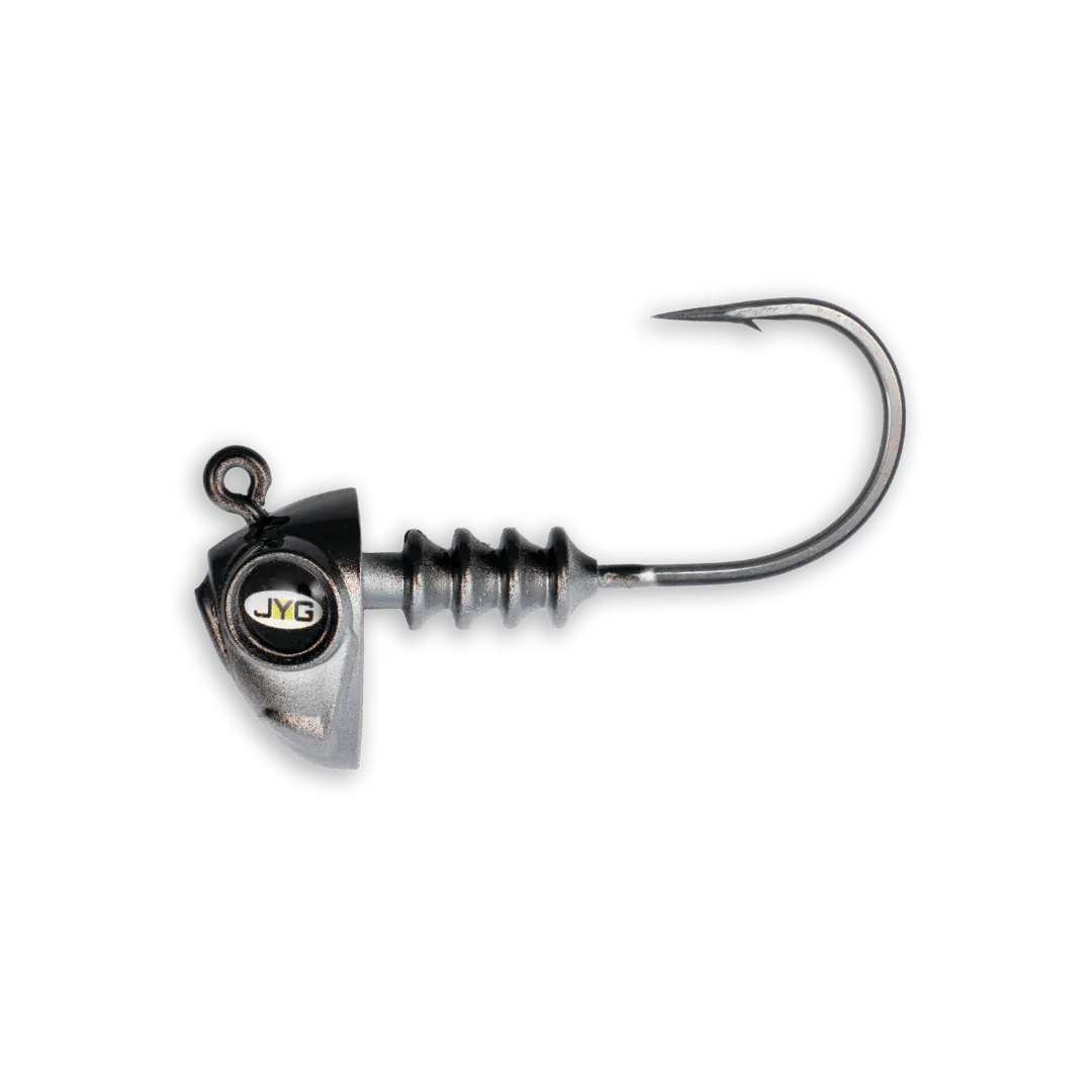 JYG Pro Chubby Jig Head 3in 1/4oz 3PK / Mullet