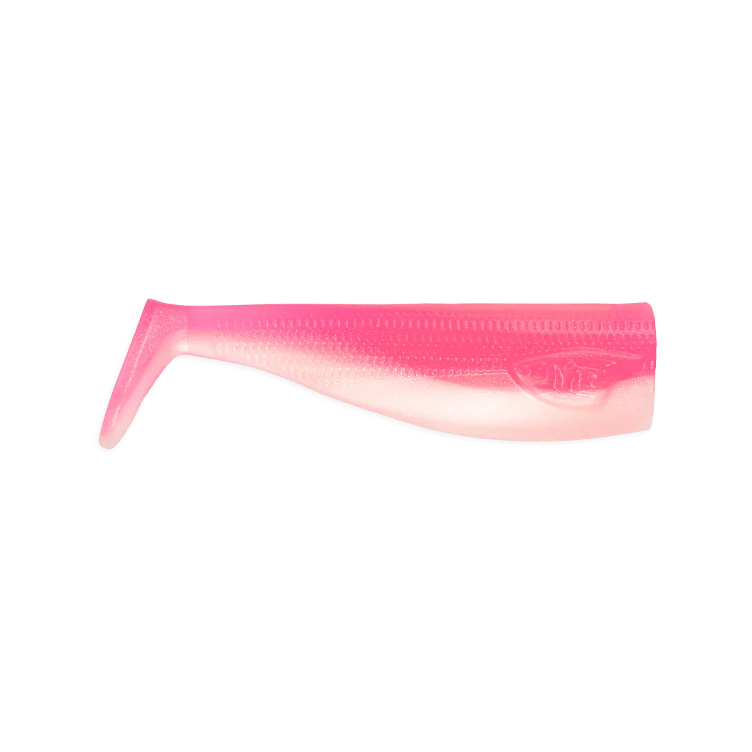 JYG Pro Chubby Paddle Tail 3in 6 Pack / Flamingo