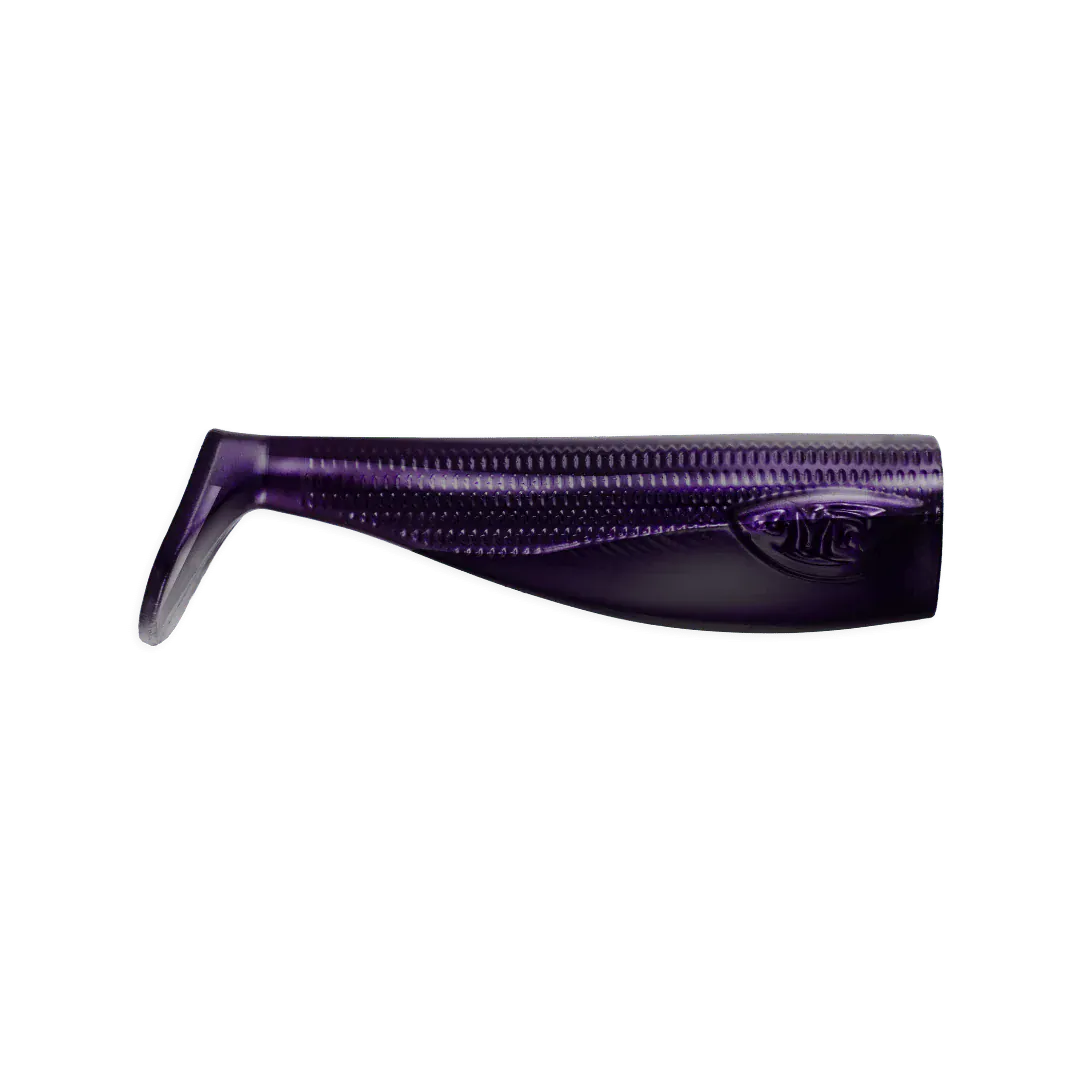 JYG Pro Chubby Paddle Tail 3in 6 Pack / Purple Rayne