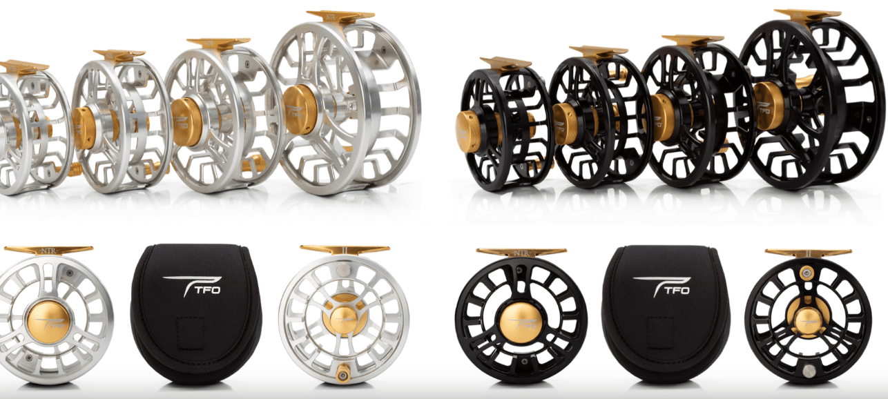 TFO NTR Fly Reel TFR NTR III BG (8wt Black/Gold)