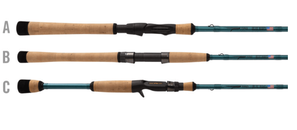 blue inshore st croix rod Temple Fork Outfitters 7FT Medium Blue Bight Inshore Spinning Rod