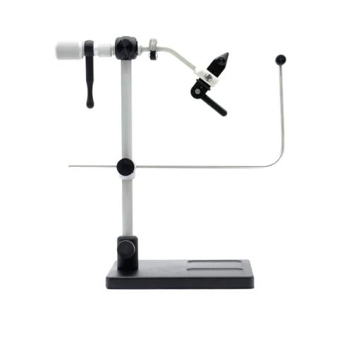 Saltwater Traveler 2300 – True Rotary® Series Vise with Pedestal Base White w/ Black Pedestal Base - Right Hand