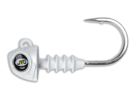 Jyg Pro 5 Inch Jigheads 3/4oz / White