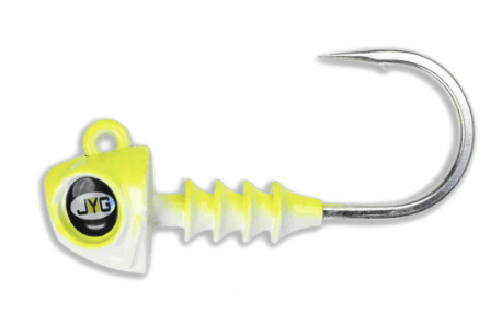 Jyg Pro 5 Inch Jigheads 3/4oz / Highlighter