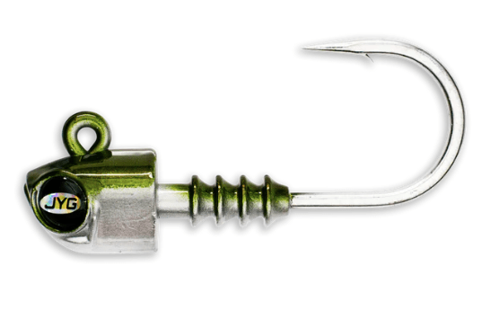 Jyg Pro 7 Inch Jigheads 1oz / Dirty Dinero
