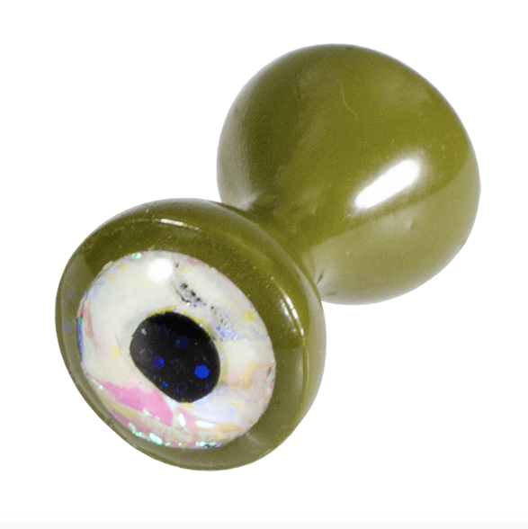MFC Tungsten Sparkle Dumbell Eyes Olive Sparkle / Small