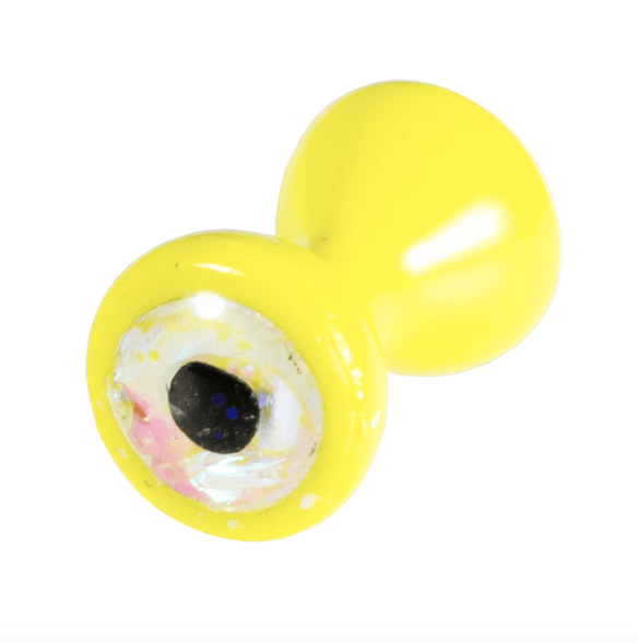 MFC Tungsten Sparkle Dumbell Eyes Yellow Sparkle / Small