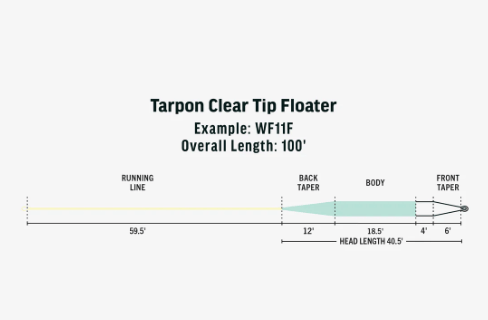 Rio Premier Tarpon Clear Tip Floater