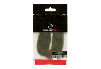 Barred Rubber Legs Light Olive Barred Black