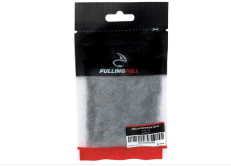 Micro Minnow Dubbing Grey UV