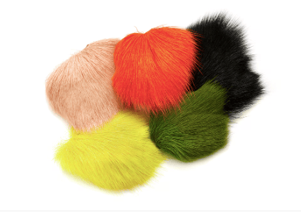 Premium Select Deer Belly Hair White