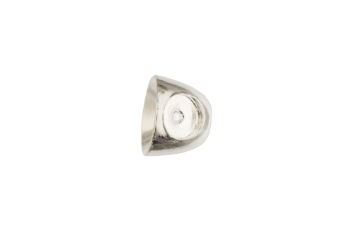Brass X Eyed Cone Head Silver / 6.3MM