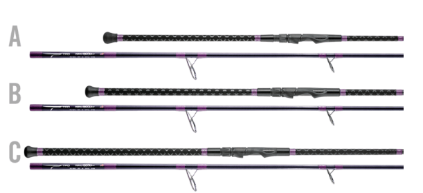 TFO Purple Haze Surf Rod