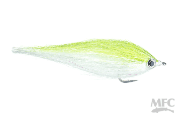 Bunker Bait Chartreuse/White / 1/0