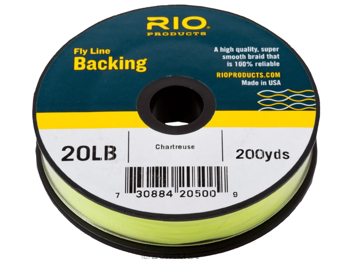 RIO 20 lb Fly Line Backing 200 Yard Spool Chartreuse