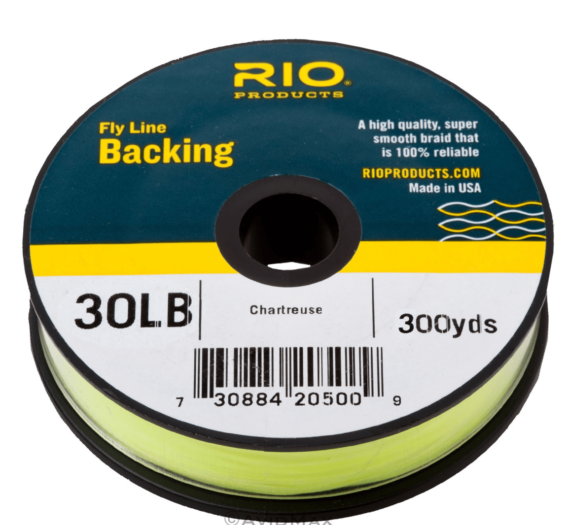 RIO 30 lb Fly Line Backing 300 Yard Spool Chartreuse