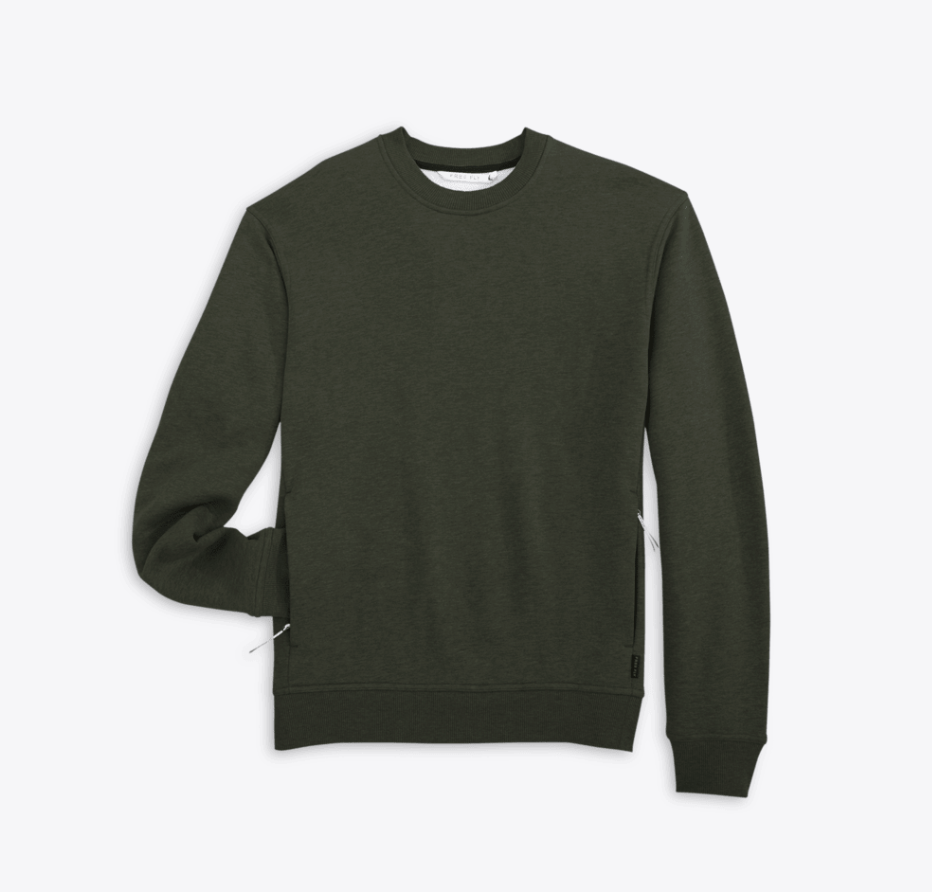 Free Fly Northcoast Fleece Crew Dark Forest / M