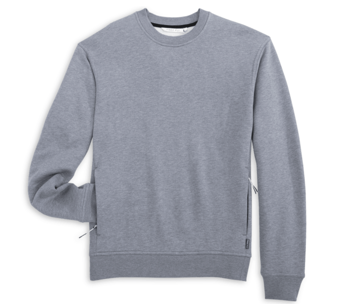 Free Fly Northcoast Fleece Crew Heather Grey / M