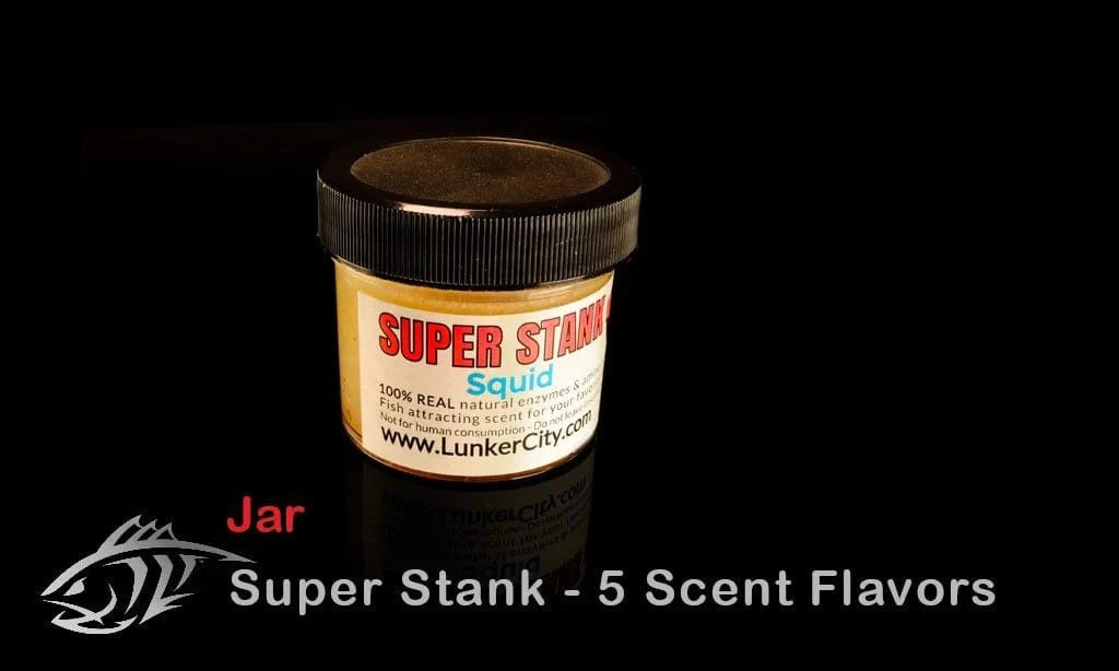 Lunker City Super Stank Jar / Squid