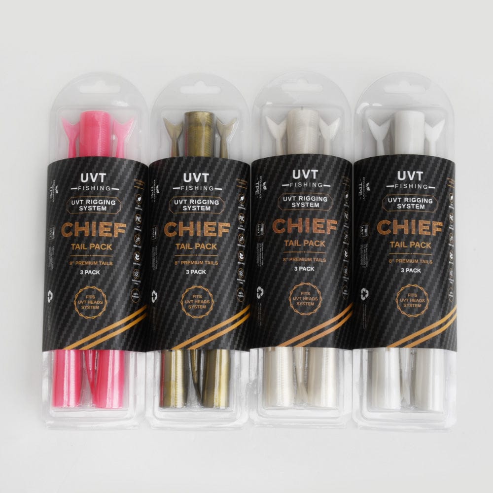 UVT Fishing The Chief – Tails (3 Pack)