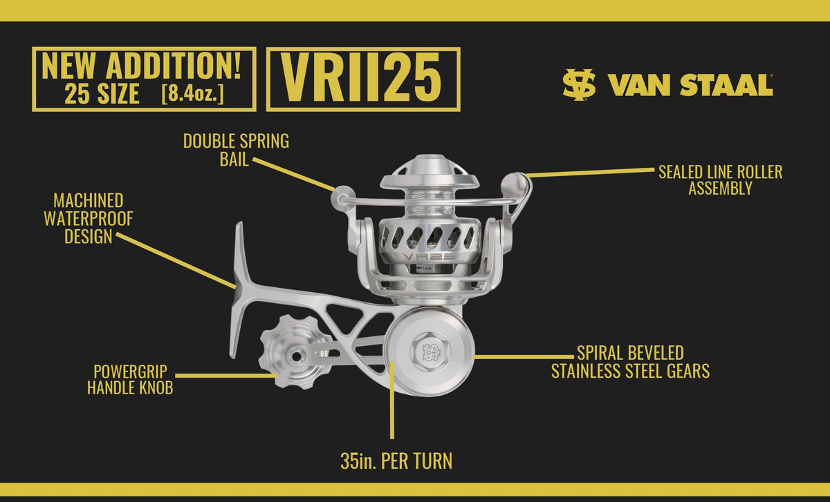 Van Staal VRII Series Spinning Reel