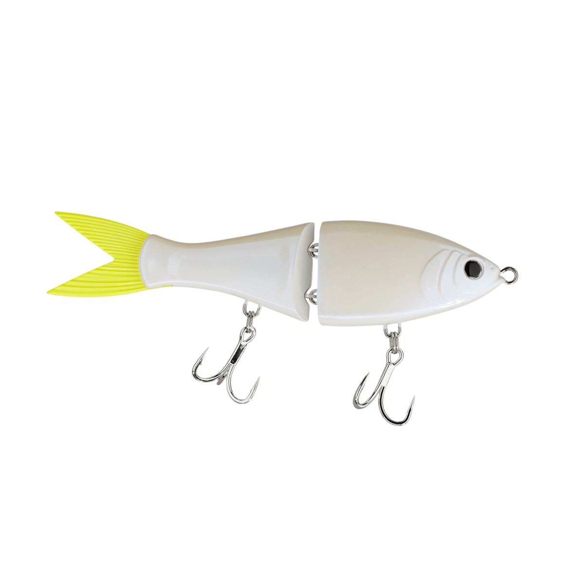 Game On! X-Chop Glide Bait 8" Pearl White