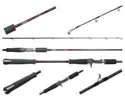 Jigging World Black Widow Rods JW-BW-150C