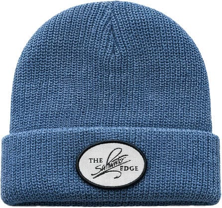 Saltwater Edge Whitewater Beanie Blue